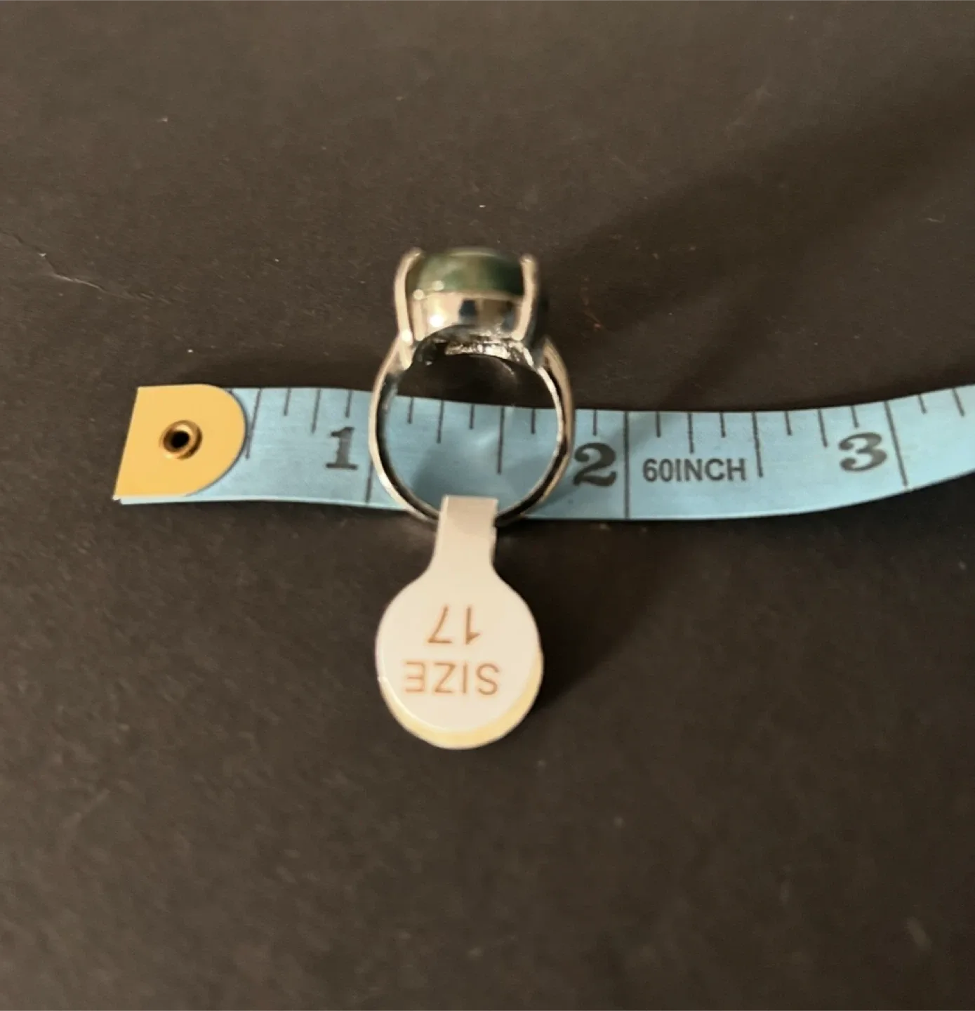 Agate Stone Rings - Size 17-18 image indicator(2)