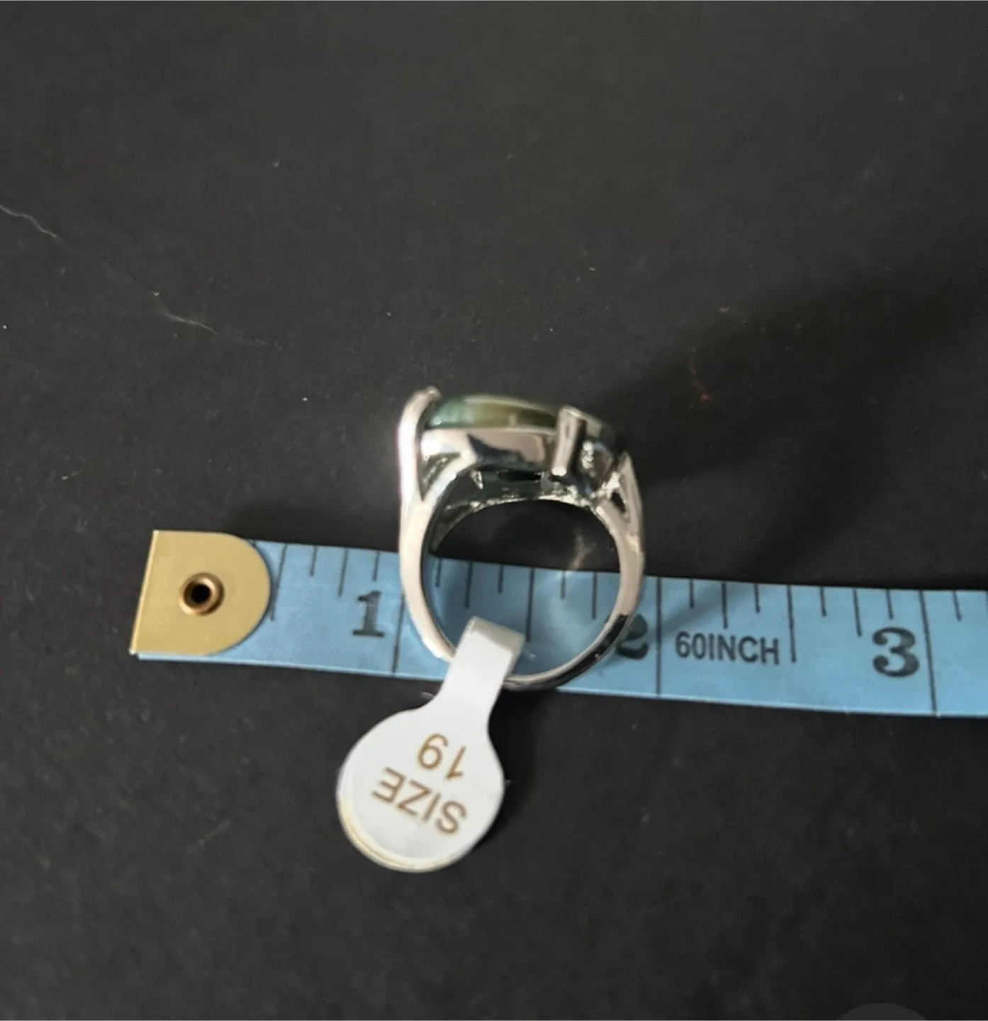 Agate Stone Rings - Size 17-18 image indicator(10)