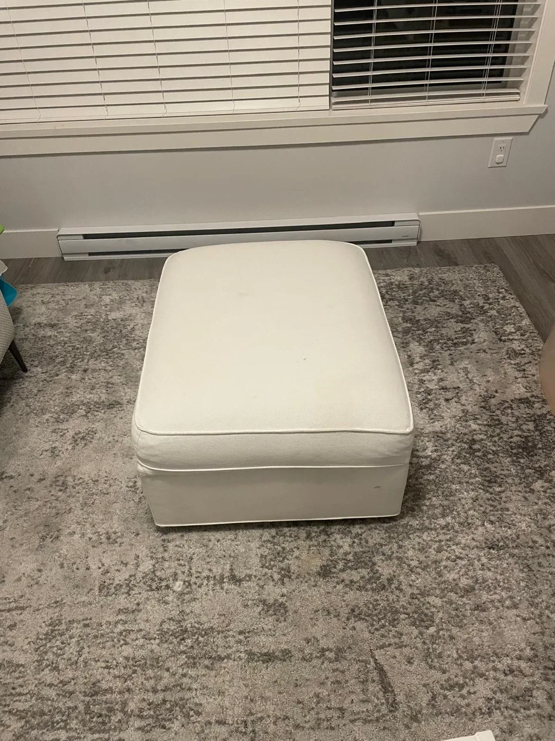 White Storage Ottoman image indicator(2)