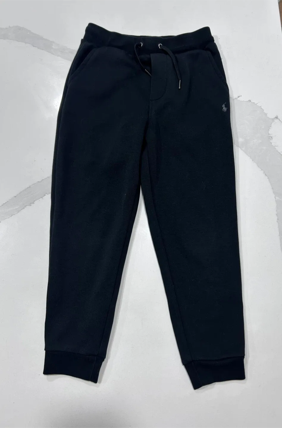 Polo Ralph Lauren Black Sweatpants - Size 7