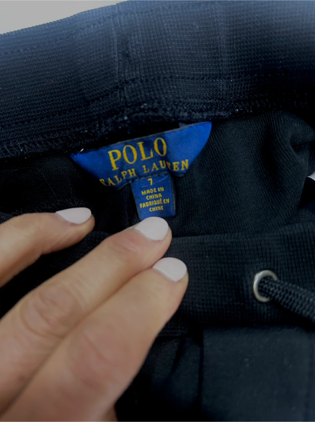 Polo Ralph Lauren Black Sweatpants - Size 7 - photo 3