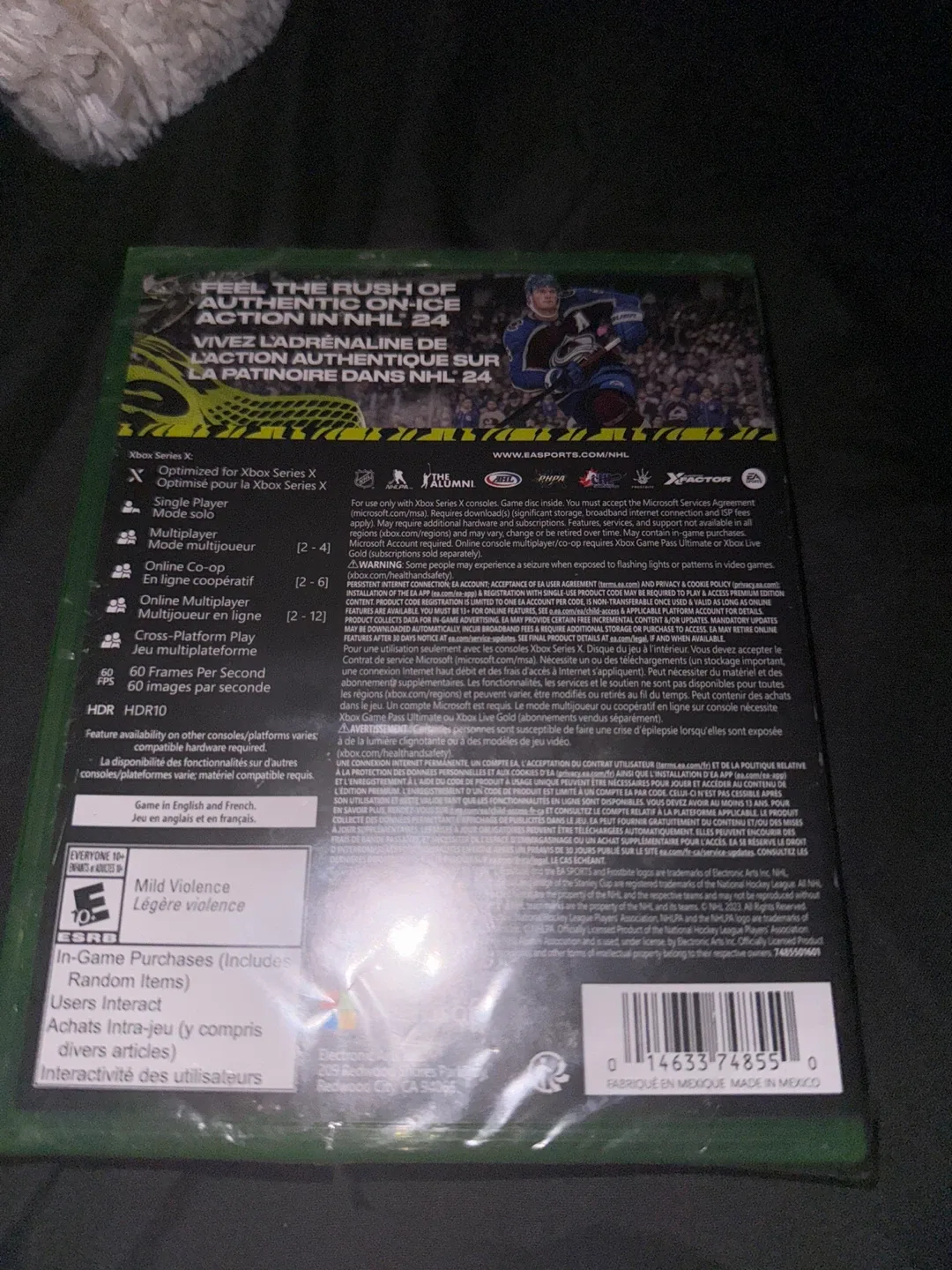 NHL 24 Xbox Series X Game image indicator(2)