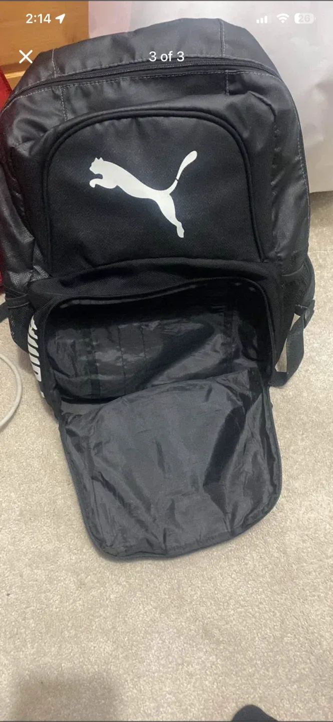 Puma Black Backpack image indicator(3)
