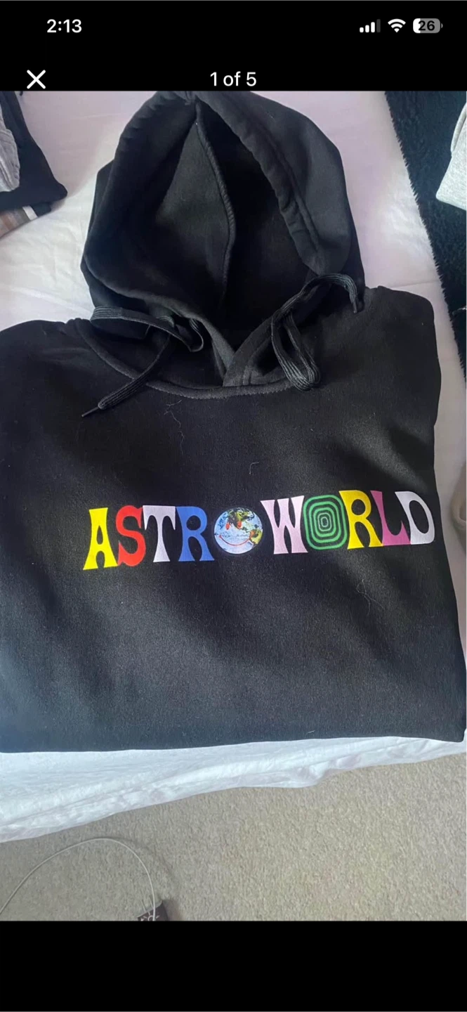 Travis Scott Astroworld Hoodie - Size Medium