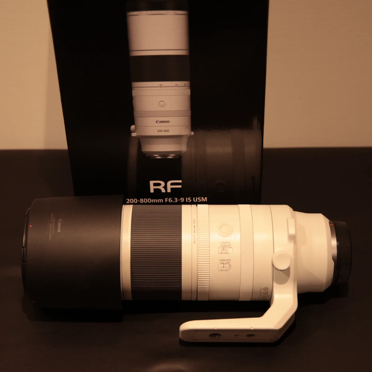 Canon RF 200-800mm F6.3-9 IS USM Lens image indicator(4)