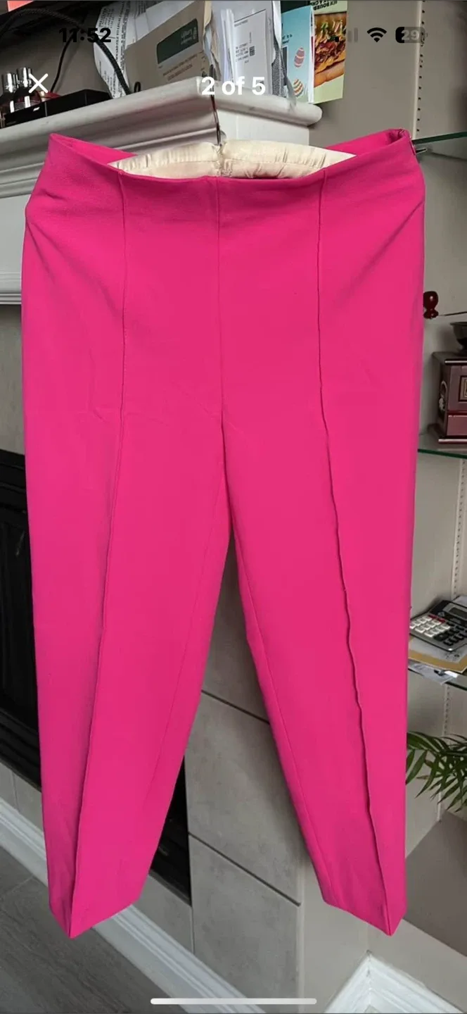 Zara Pink Trousers - Size M image indicator(2)
