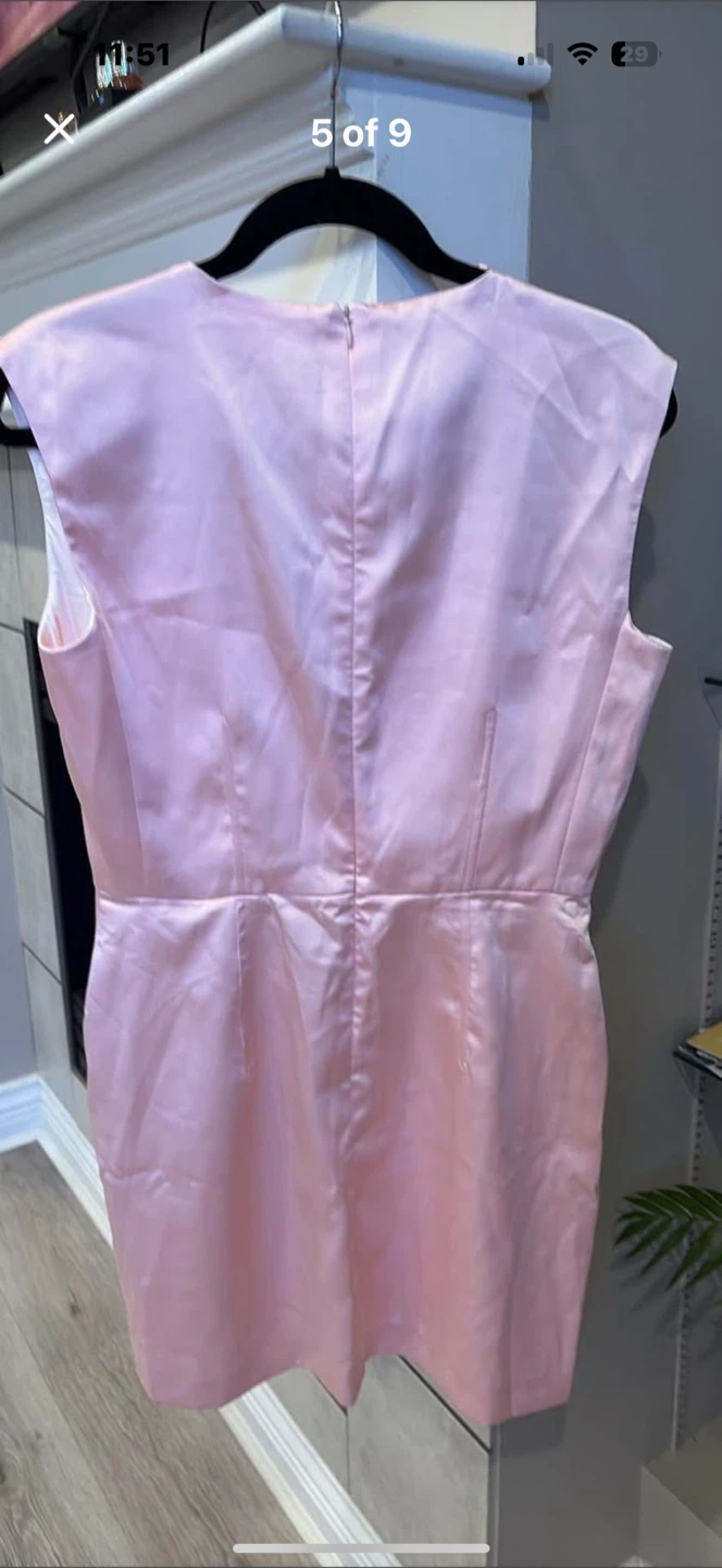 Brand New Zara Pink Dress Size L - photo 5