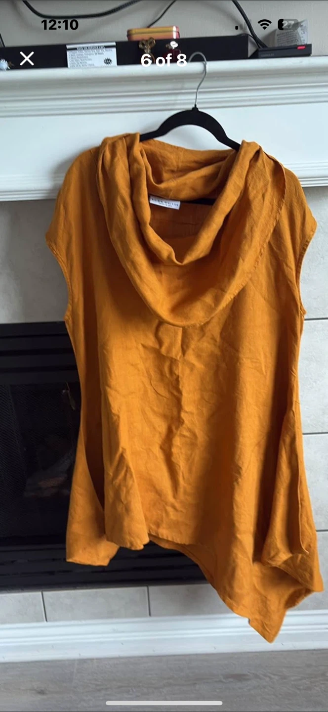RYKÄ by Renée Paquette Mustard Sleeveless Top - photo 3