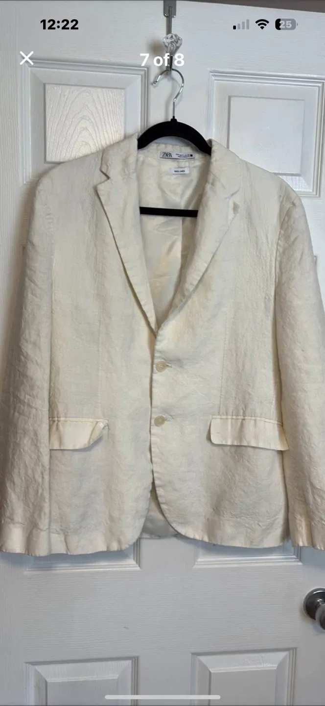 Zara Linen Blazer - Size M image indicator(3)