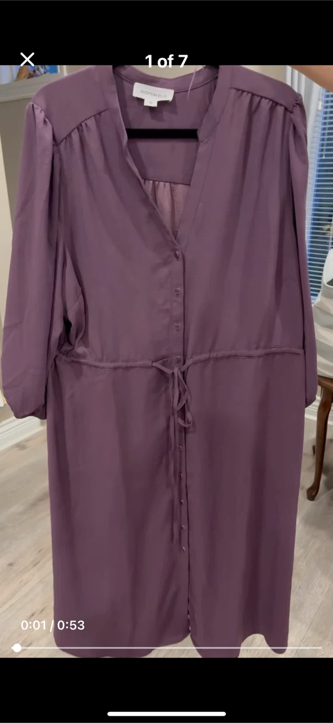 Croft & Barrow Purple Dress - photo 2