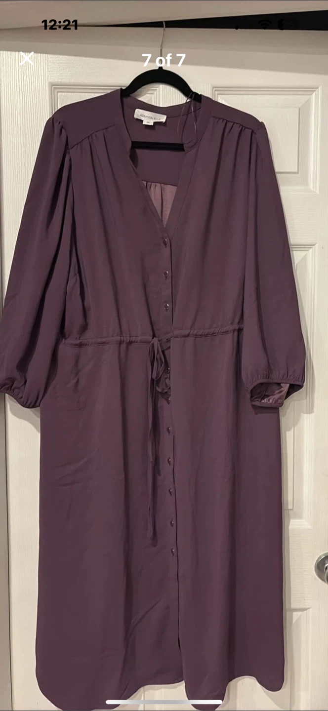 Croft & Barrow Purple Dress