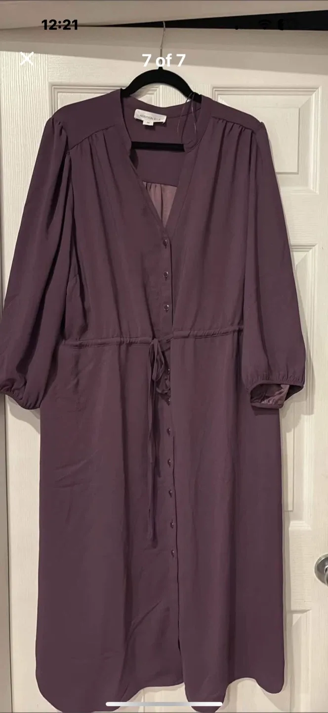 Croft & Barrow Purple Dress thumbnail