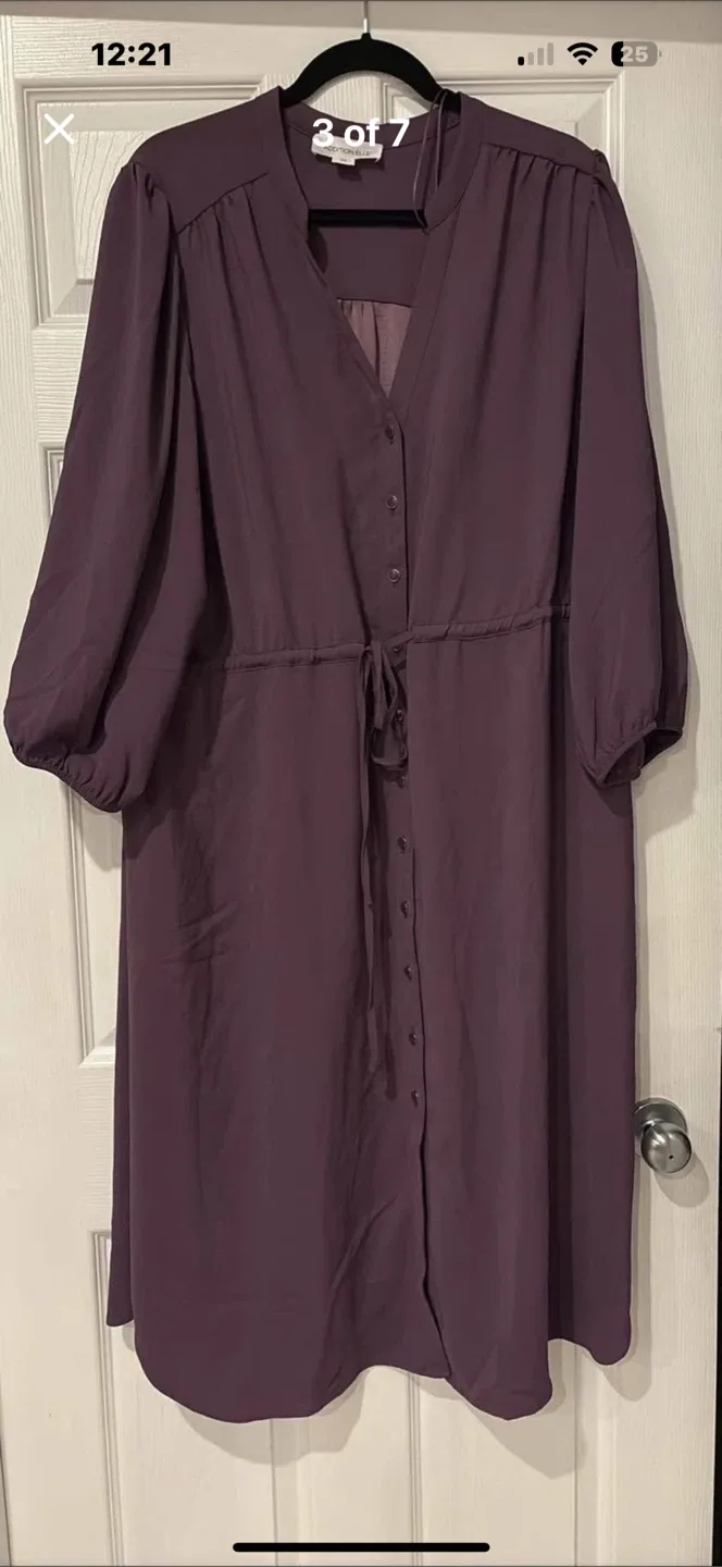 Croft & Barrow Purple Dress image indicator(3)