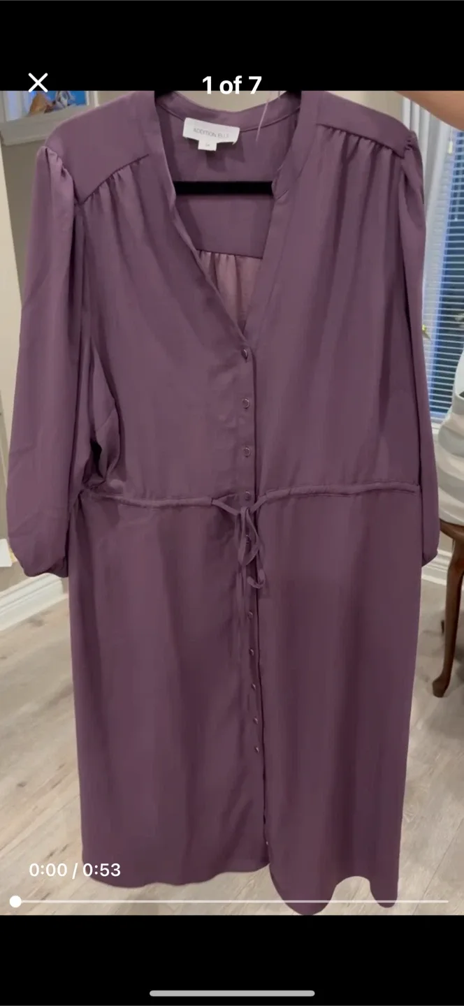 Croft & Barrow Purple Dress image indicator(5)