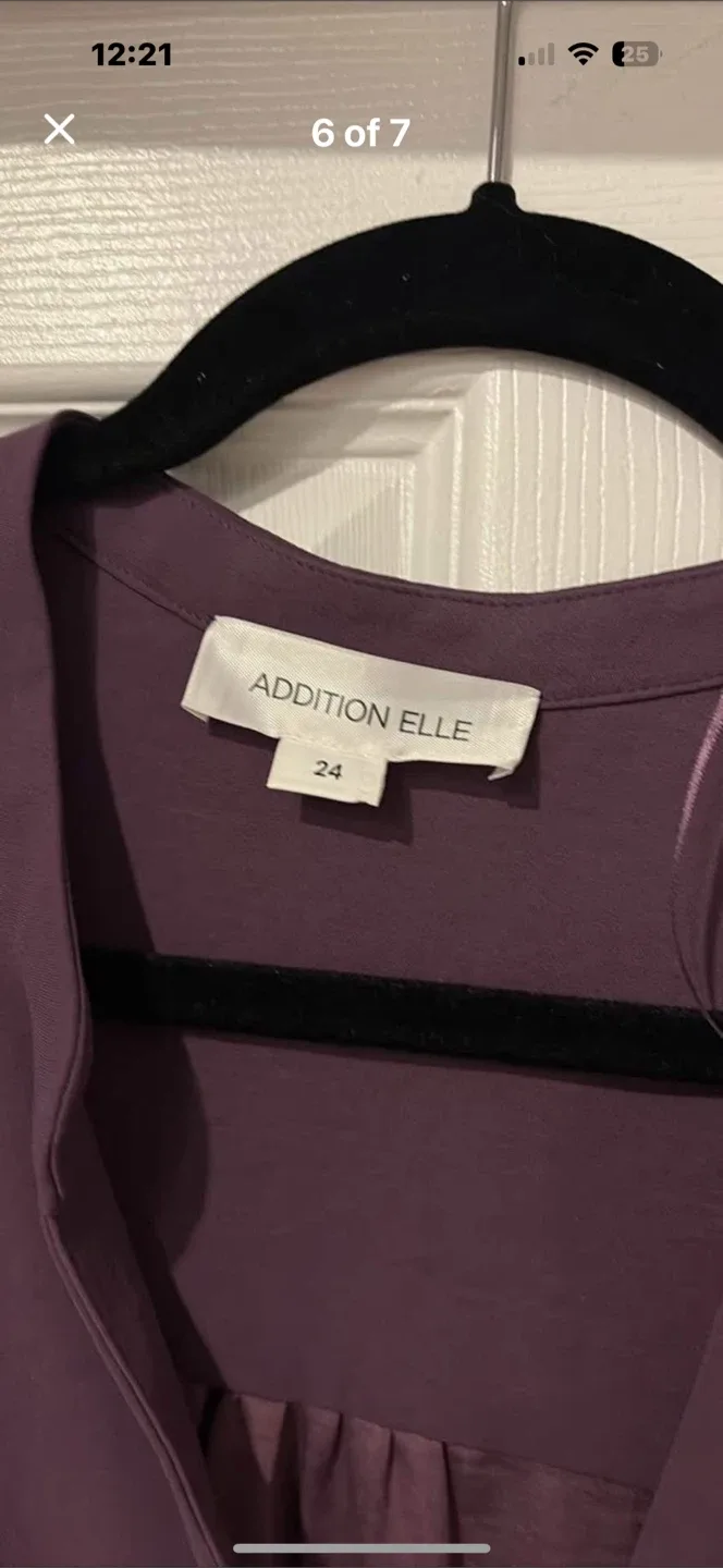 Croft & Barrow Purple Dress image indicator(7)