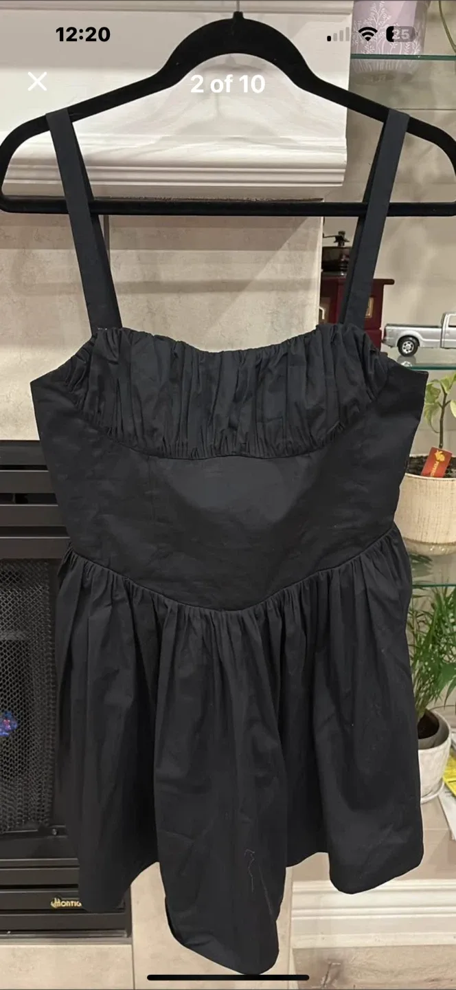 Zara Black Dress image indicator(2)