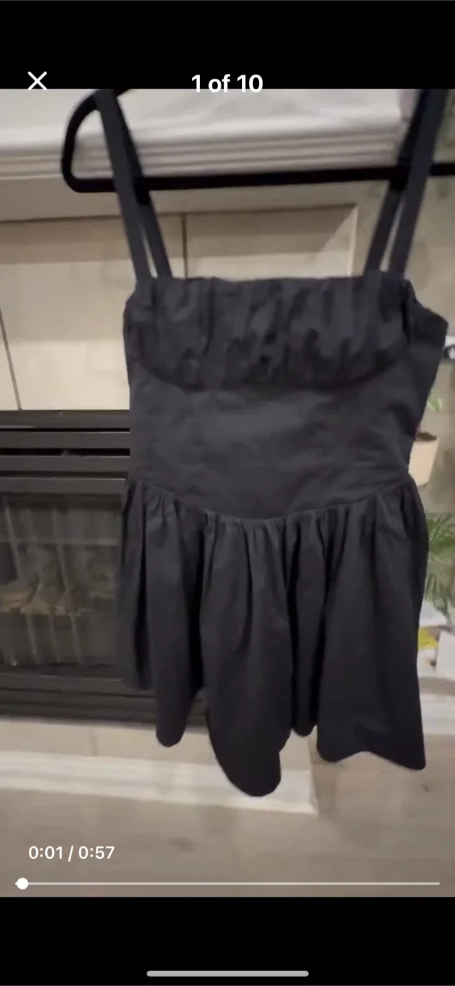 Zara Black Dress image indicator(3)