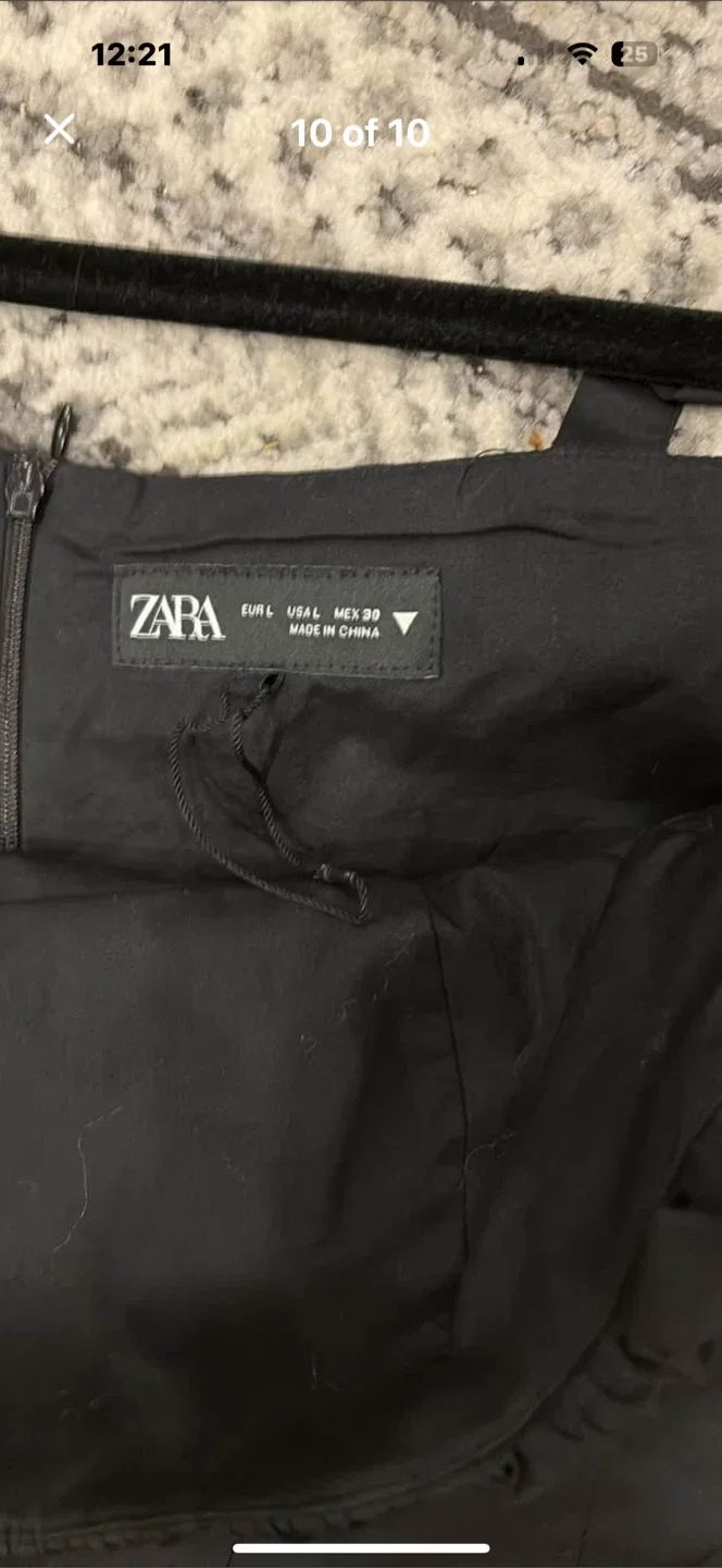 Zara Black Dress image indicator(6)