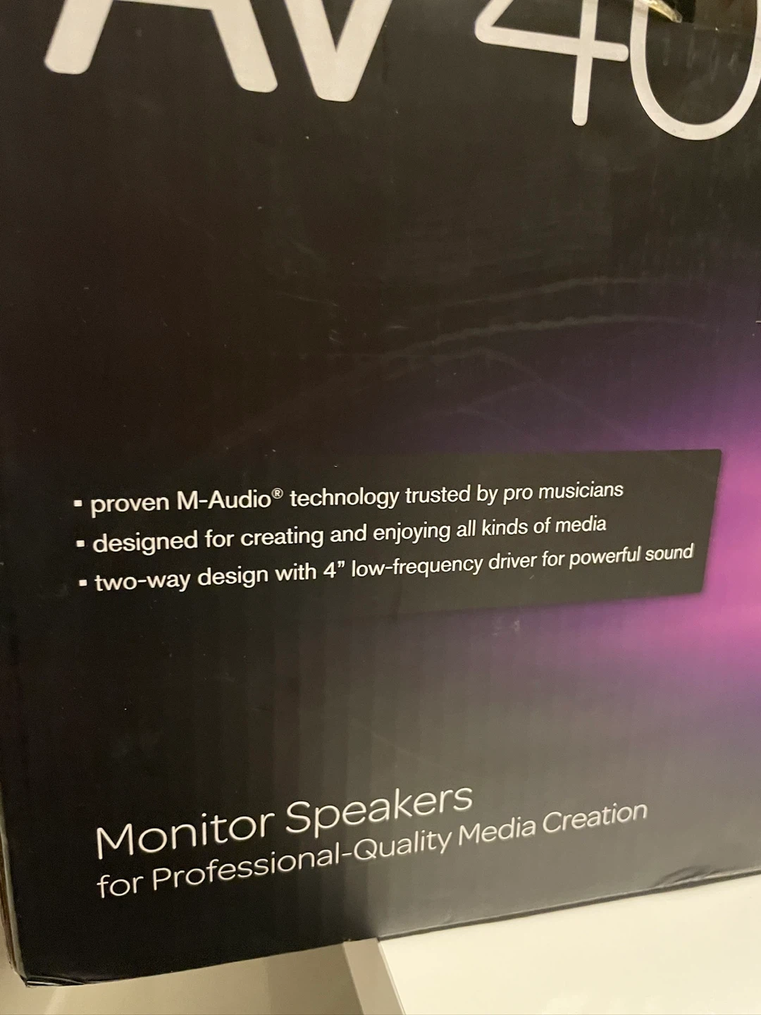 Audio-Technica Microphone & M-Audio AV40 Speakers - photo 5