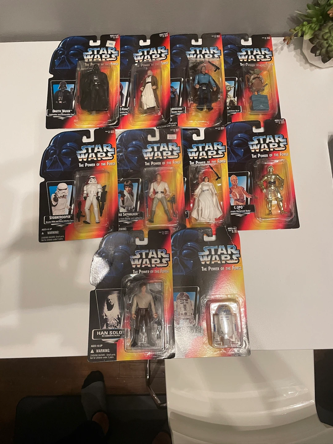 Star Wars Power of the Force Action Figures - New In Package