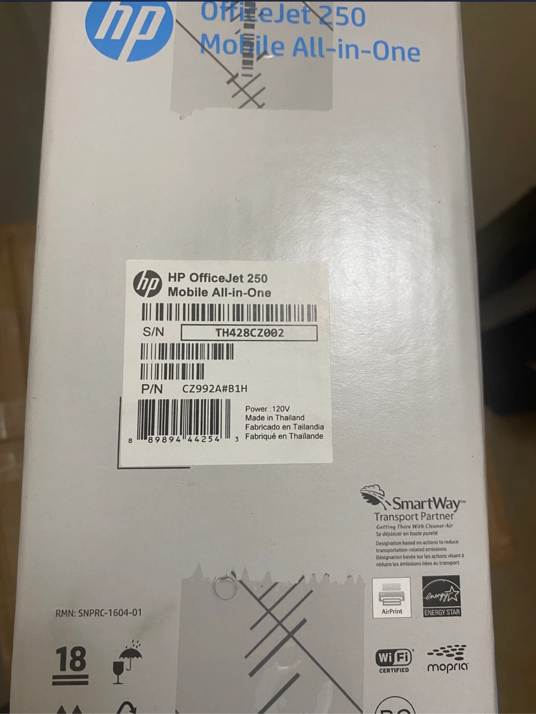 HP OfficeJet 250 Mobile All-in-One Printer - photo 3