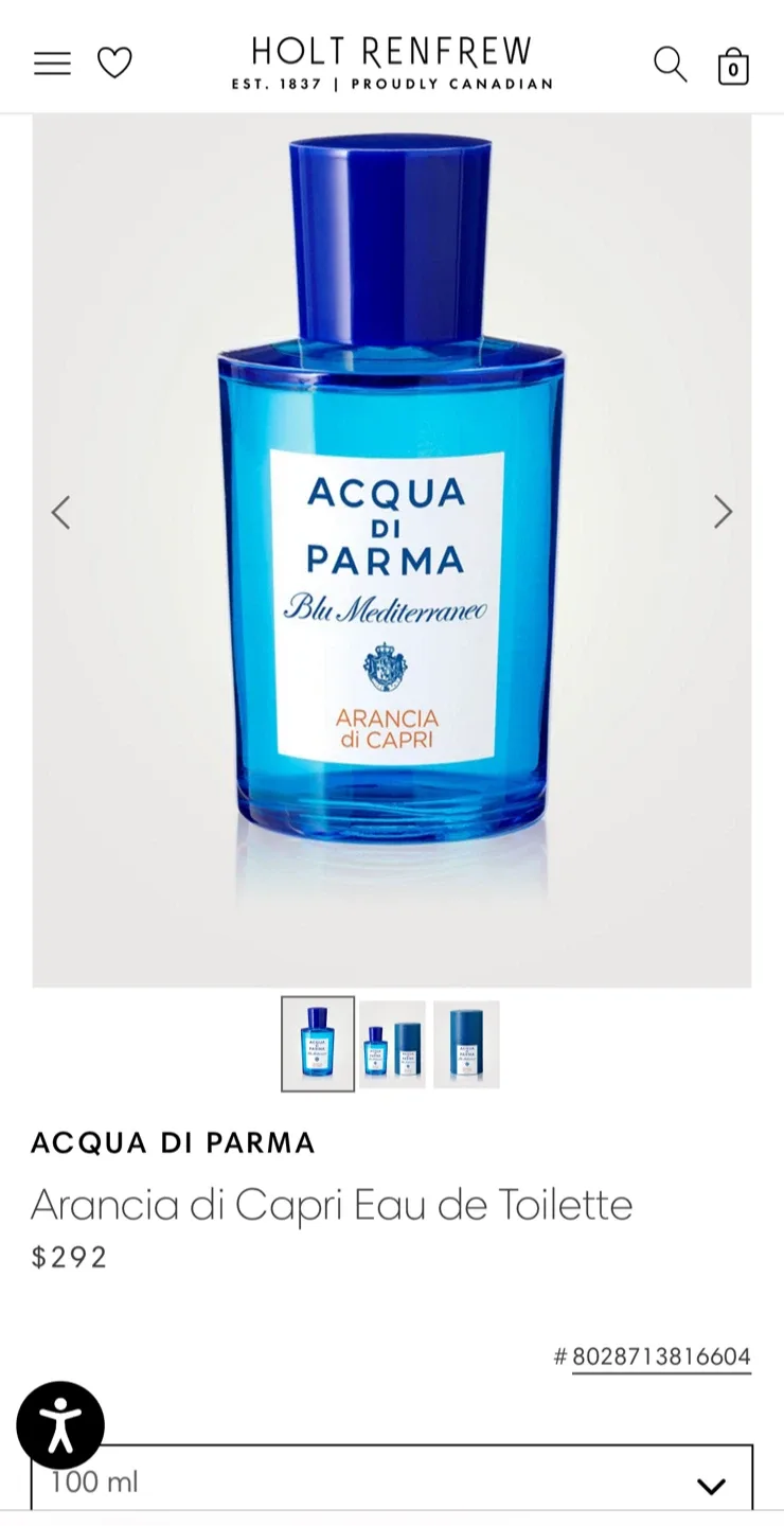 (Retail $330)New Acqua di Parma Arancia di Capri 100ml image indicator(3)