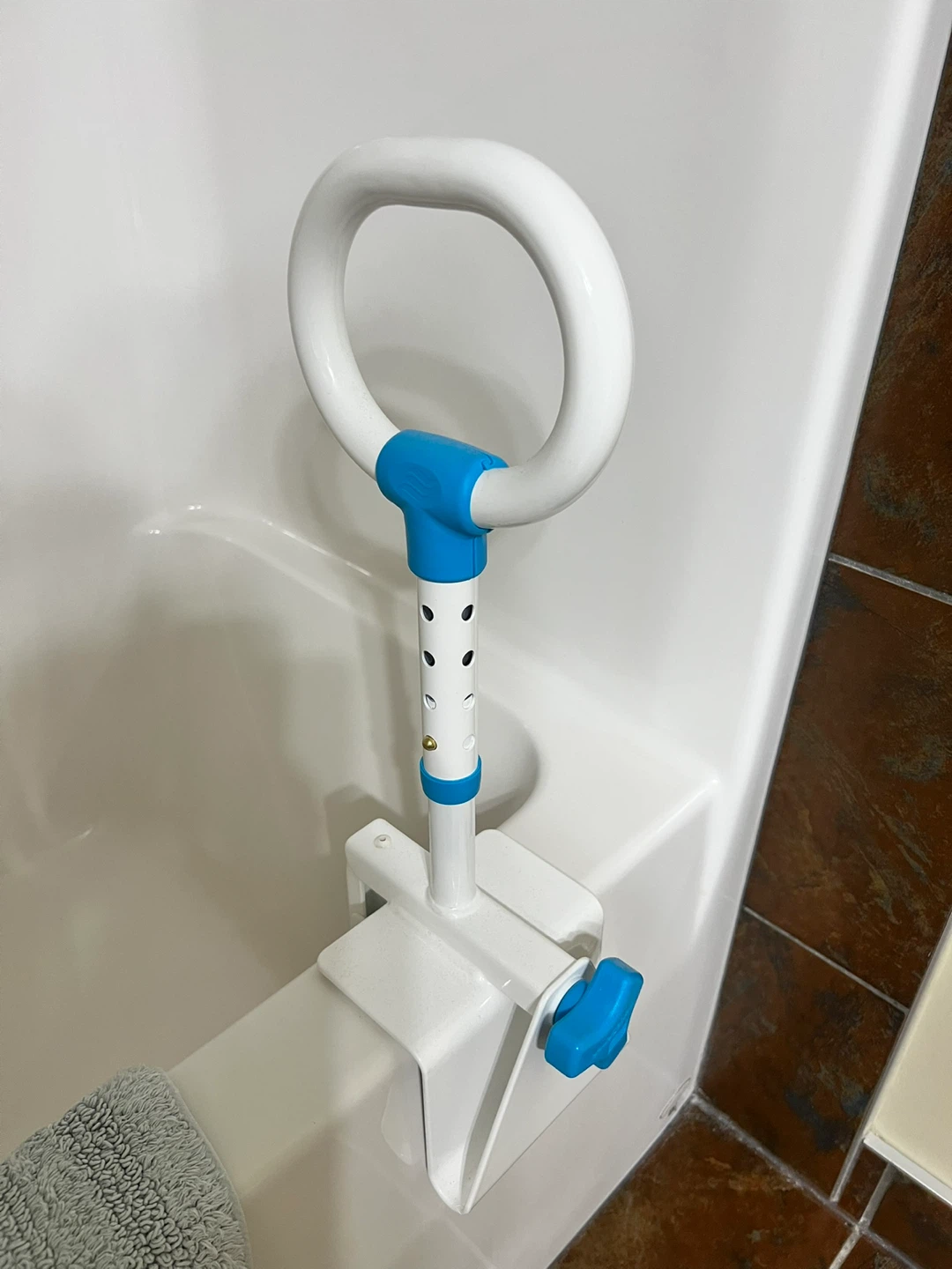 Adjustable Bathtub Grab Bar - photo 2