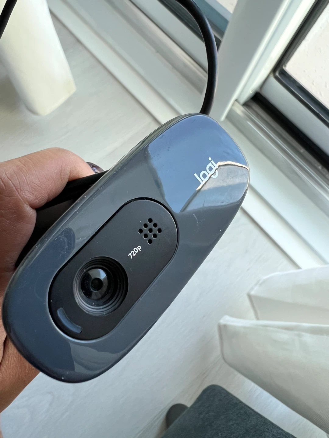 External Logitech Webcam 720p