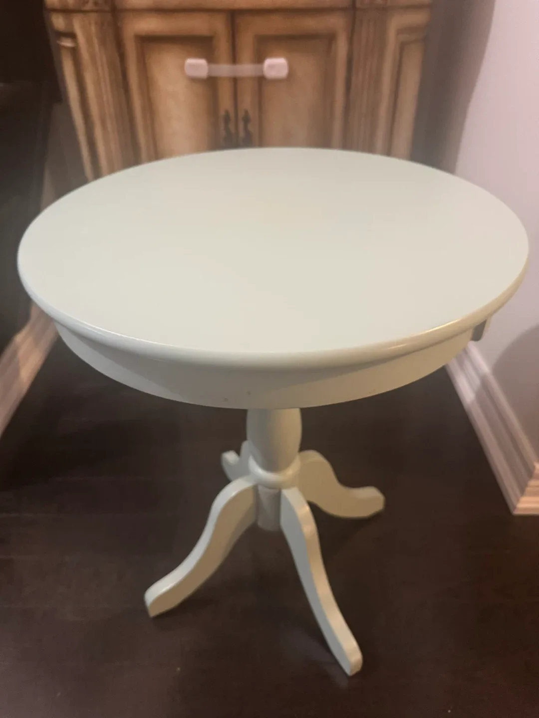 Round Accent Table - Light Blue image indicator(2)