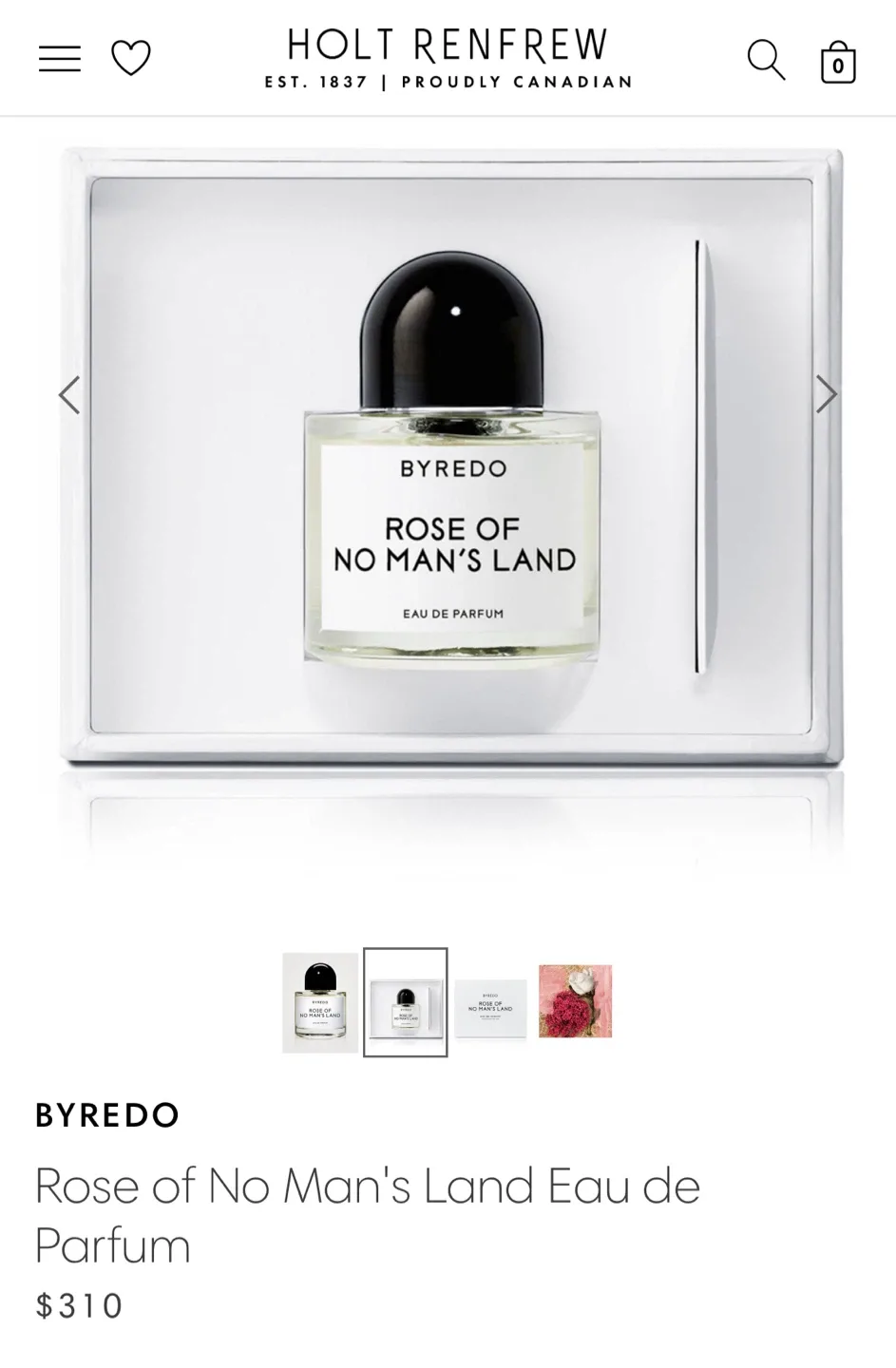 (Retail $350)New Byredo Rose of No Man's Land Eau de Parfum image indicator(3)