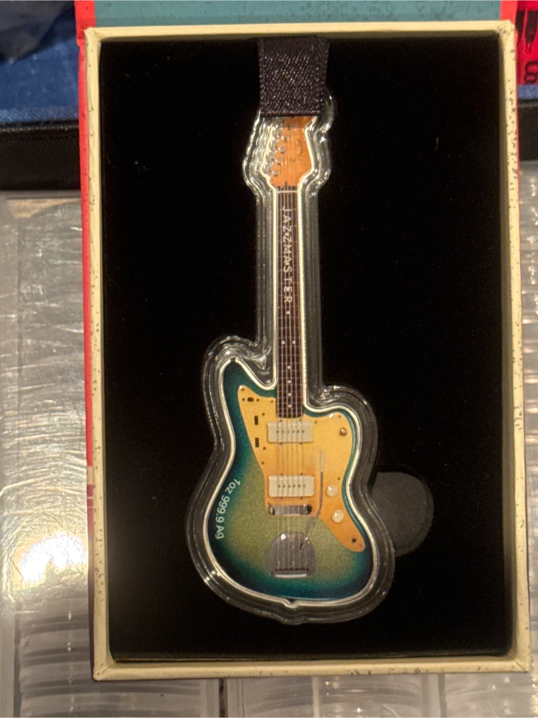 Fender Jazzmaster Guitar 1oz Silver Coin - photo 4
