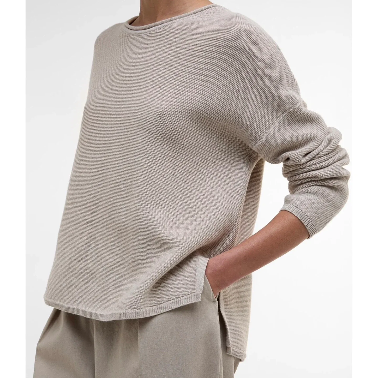 Barbour 100% Cotton Roll Neck Sweater image indicator(2)