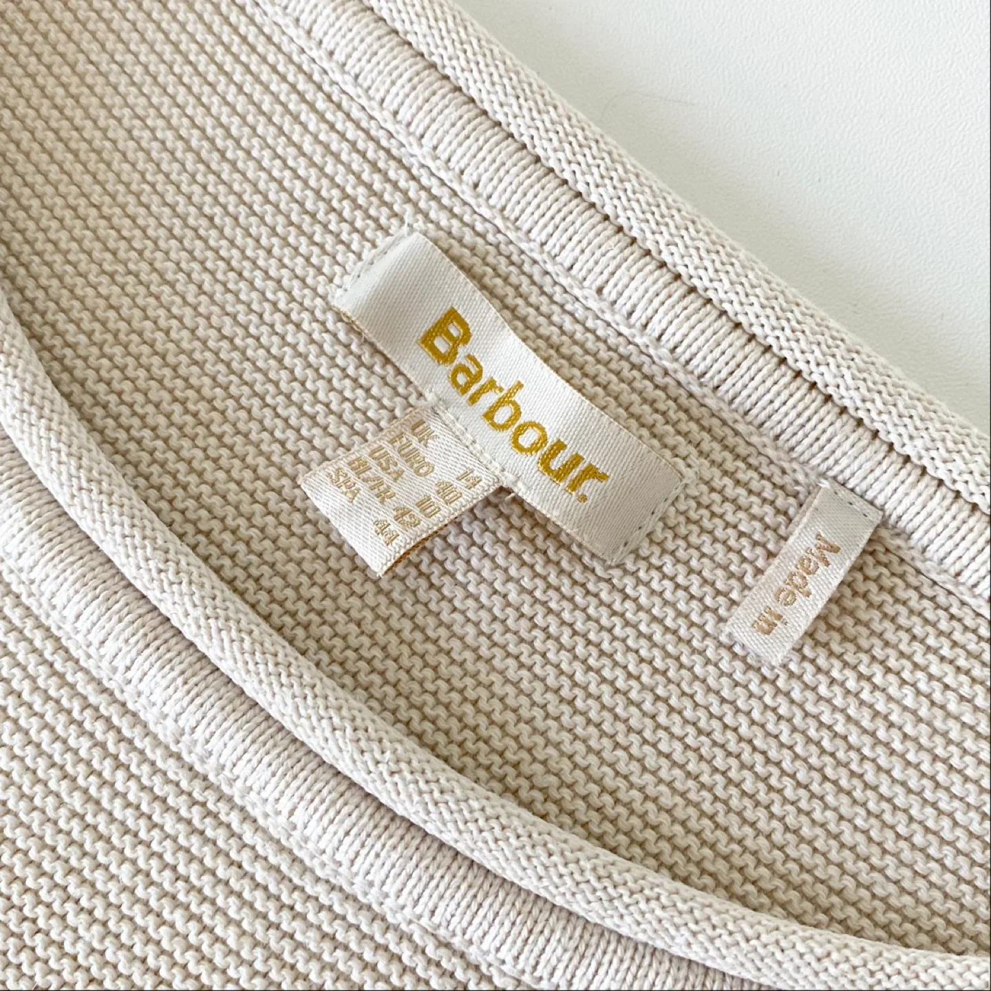 Barbour 100% Cotton Roll Neck Sweater image indicator(8)