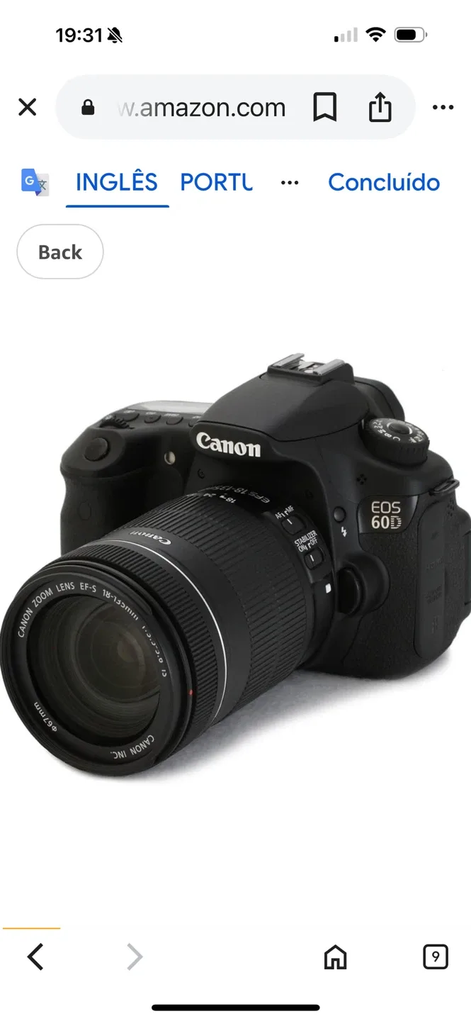 Canon EOS 60D DSLR Camera w/ 18-135mm Lens image indicator(4)