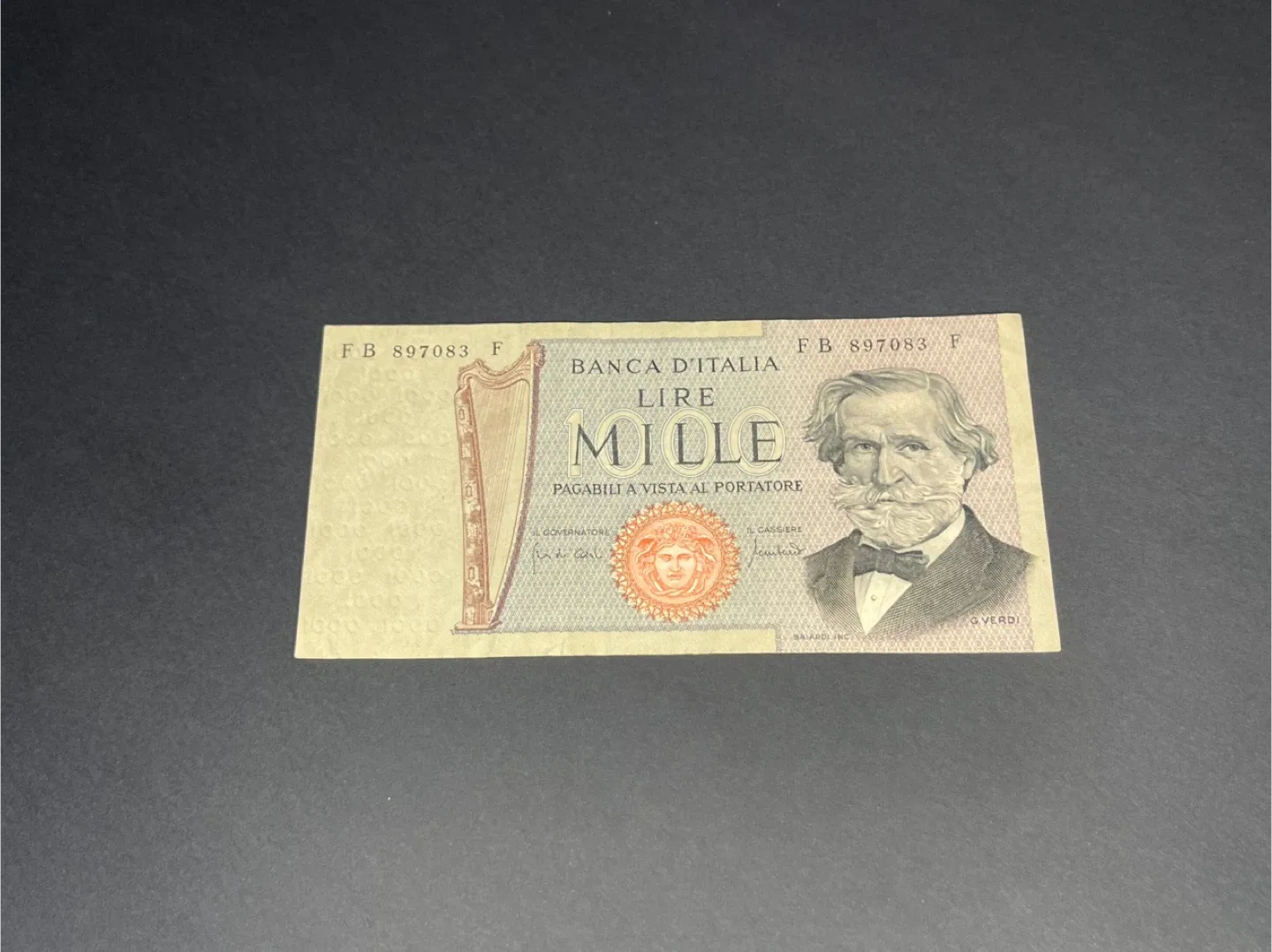 1000 lire | Italy - 1971 thumbnail