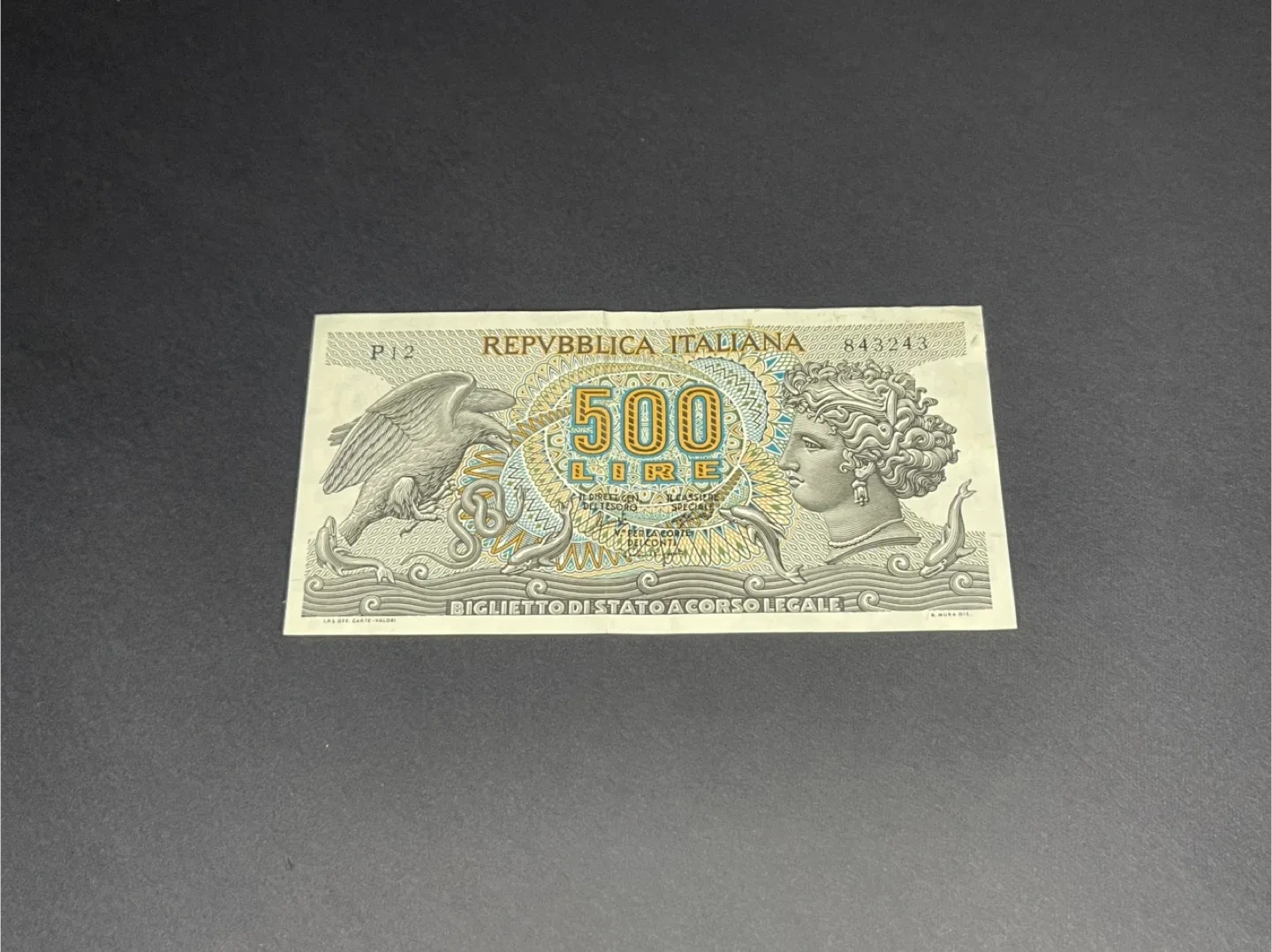 500 lire | Italy - 1966 thumbnail