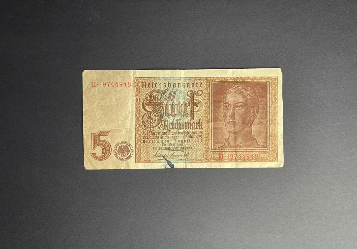 5 reichsmark | Germany - 1942 image indicator(2)