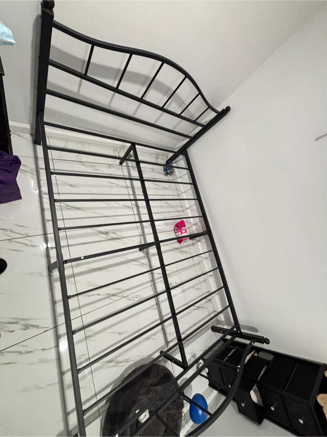 Black Metal Bed Frame