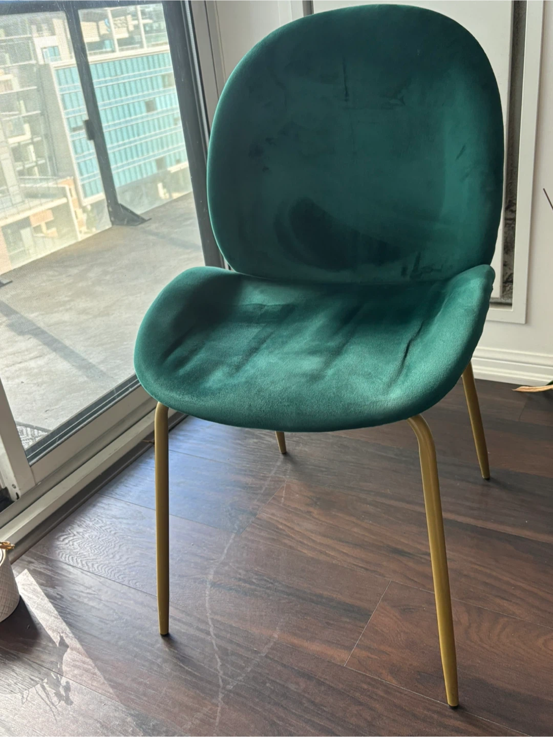 Green Velvet Chair