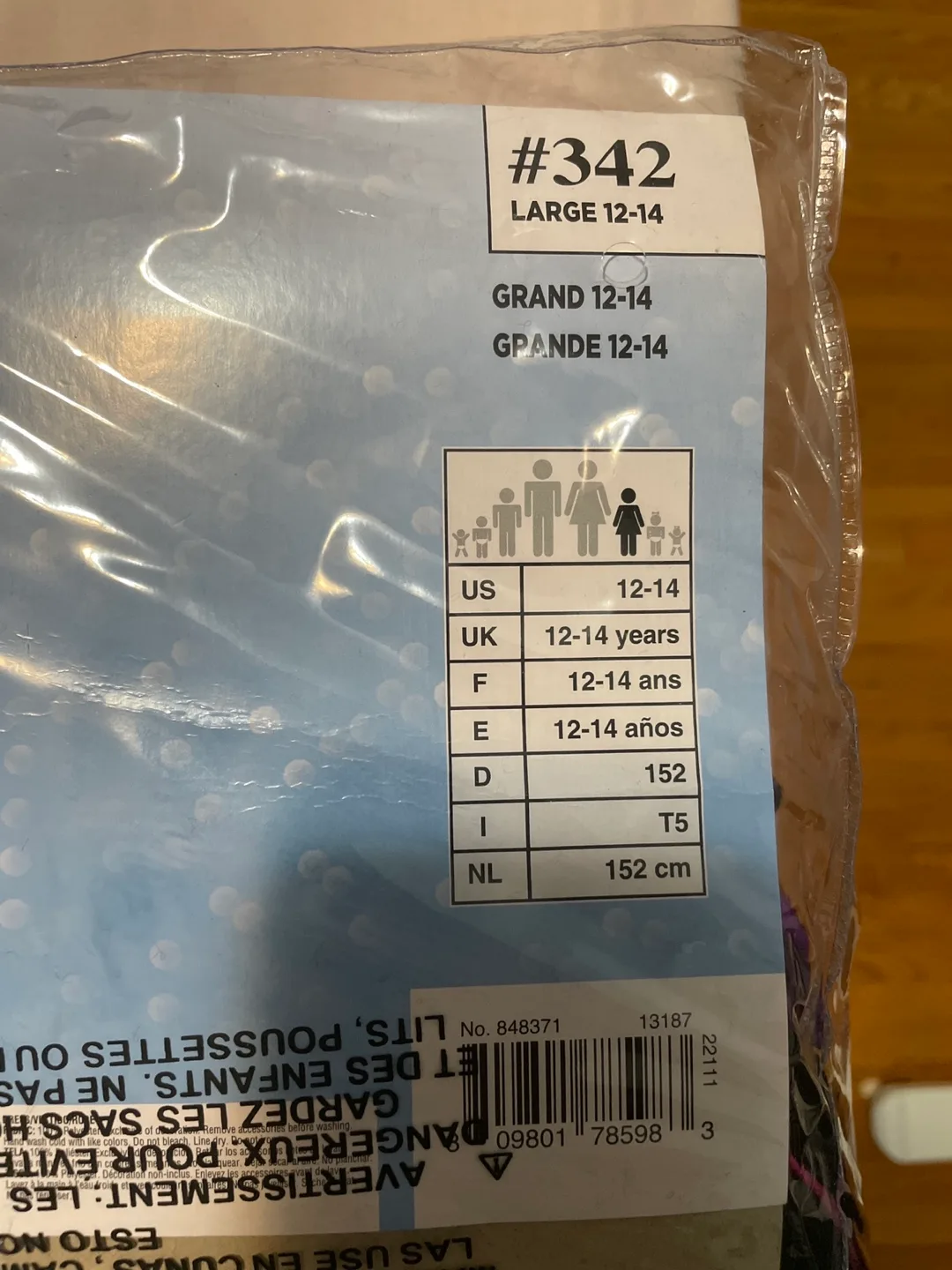 Disney Princess Maleficent Halloween Costume - Size 12-14 image indicator(2)