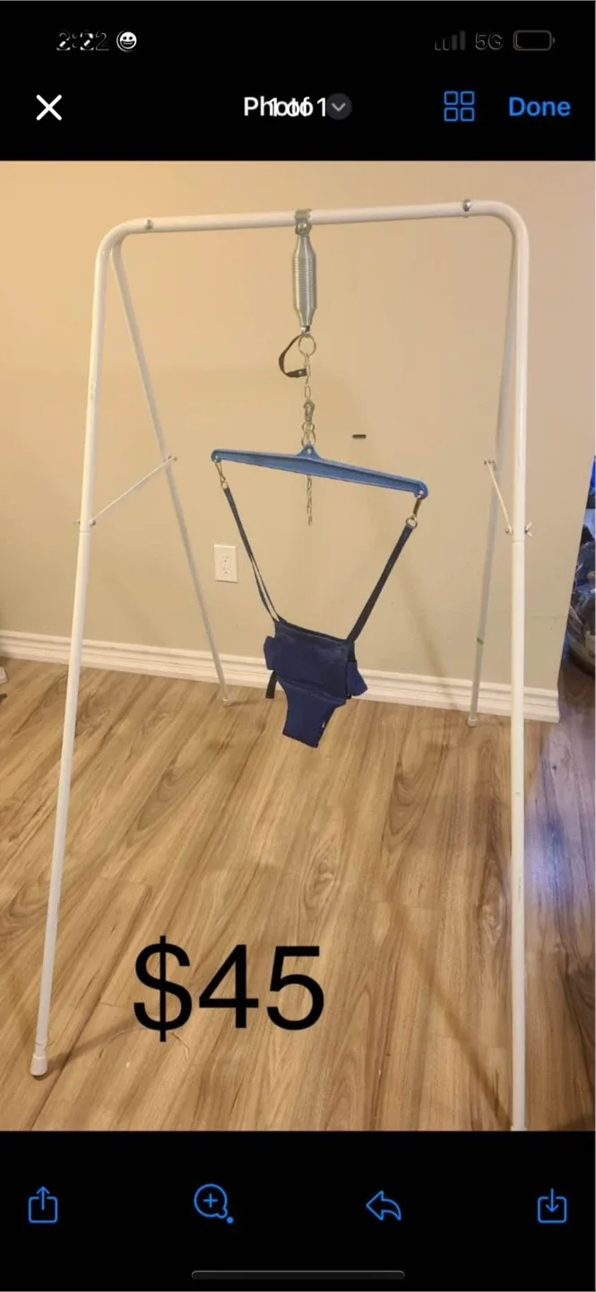 Baby Jumper with Stand - Great Condition! thumbnail