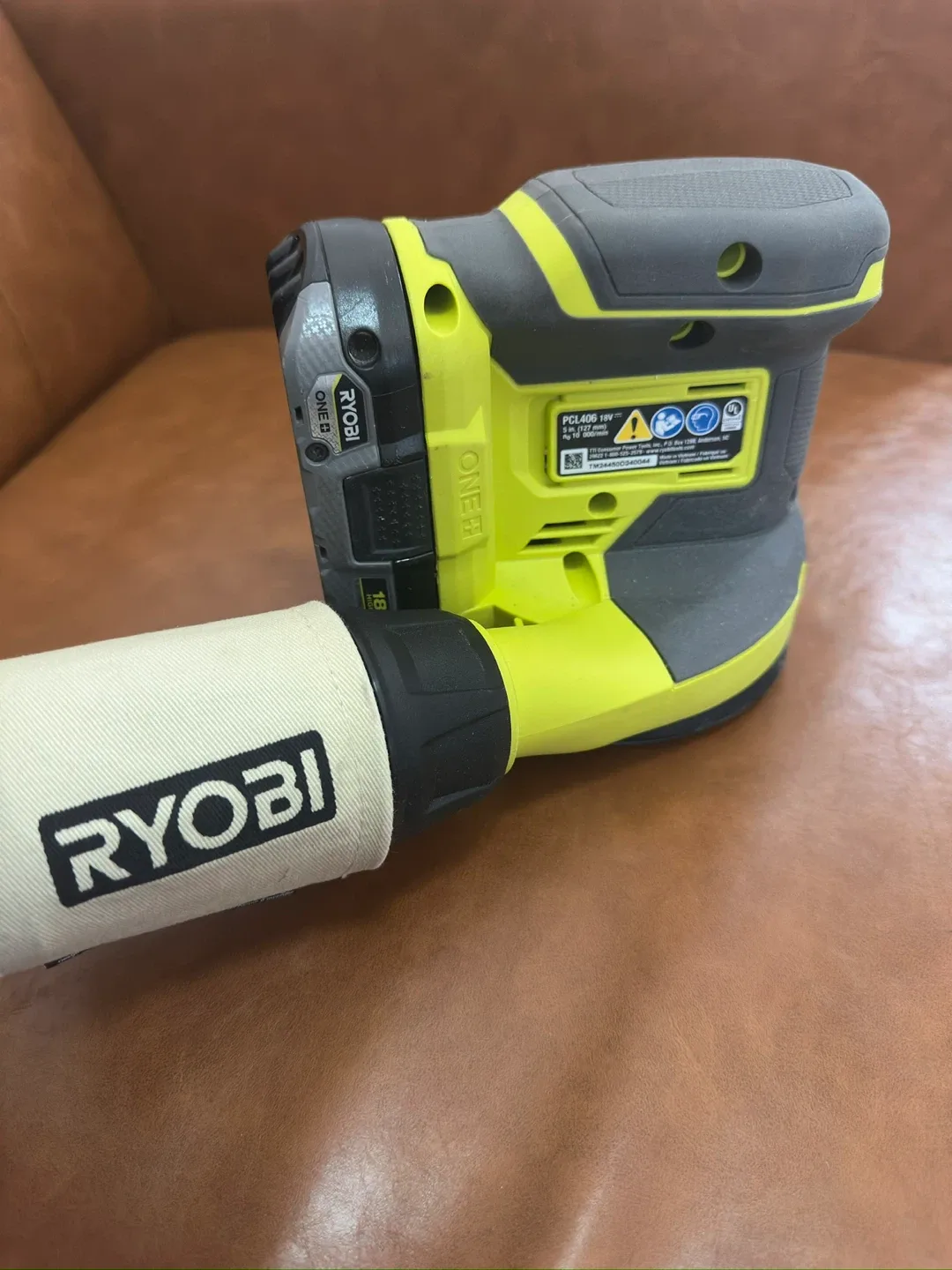 Ryobi PCL406 18V Cordless Corner Cat Sander image indicator(3)