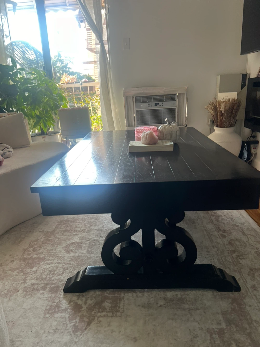 Beautiful Dark Wood Coffee Table