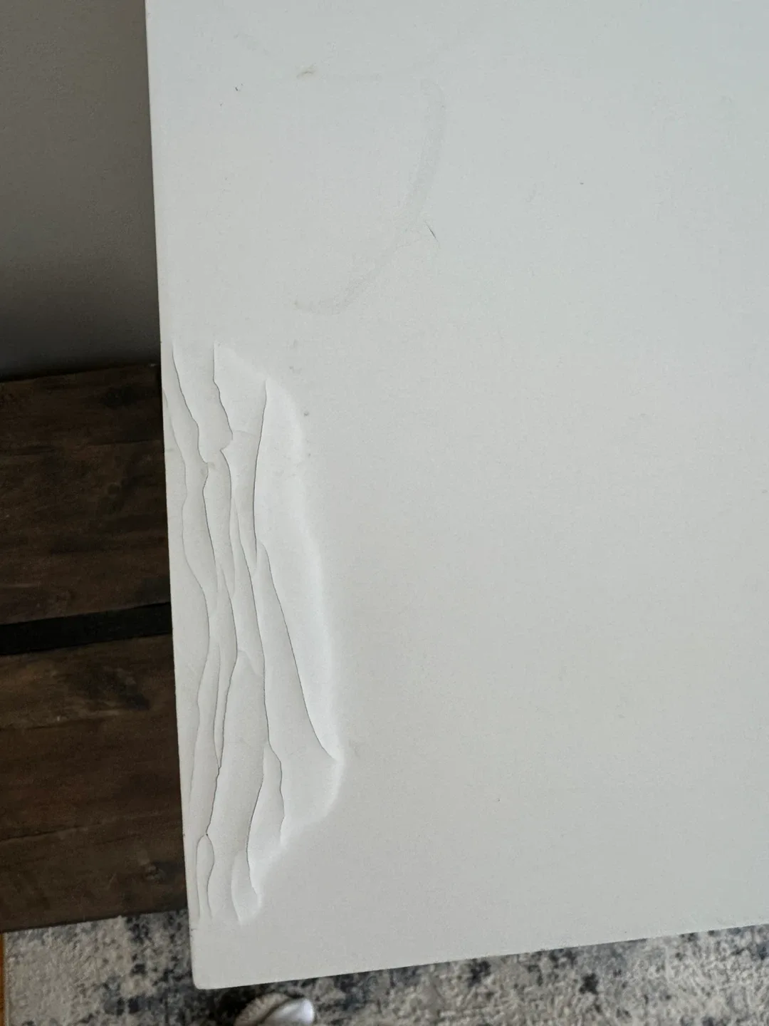 White Fireplace Mantel with Electric Fireplace image indicator(3)