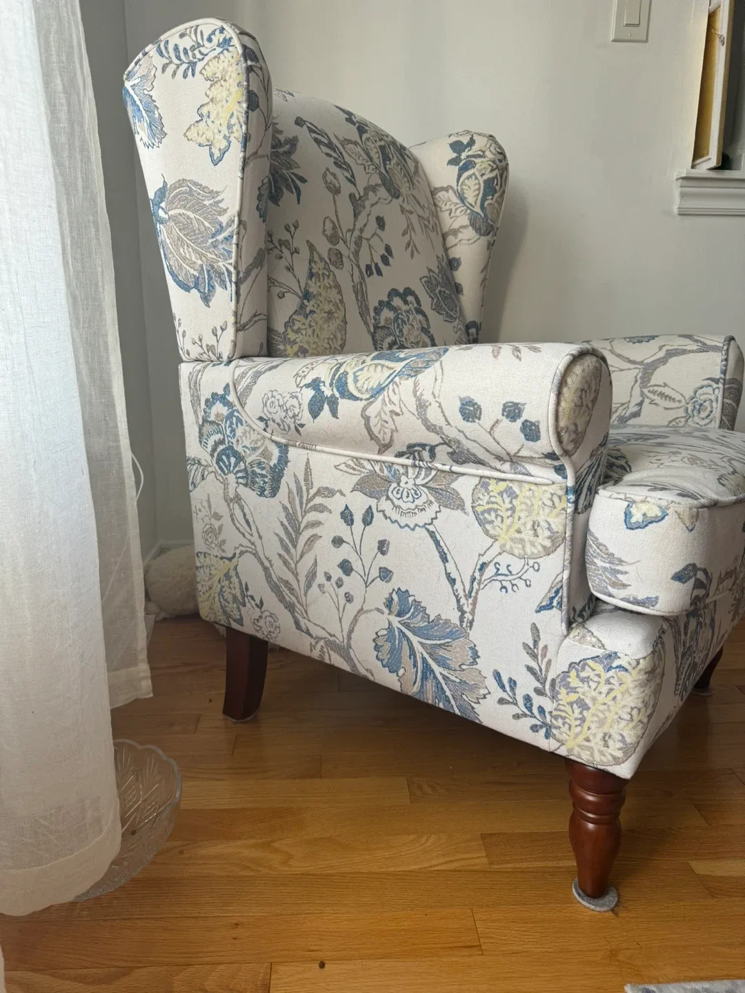 Floral Wingback Armchair image indicator(2)