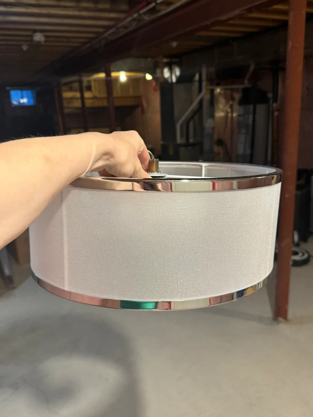 Drum Lamp Shade - White image indicator(2)