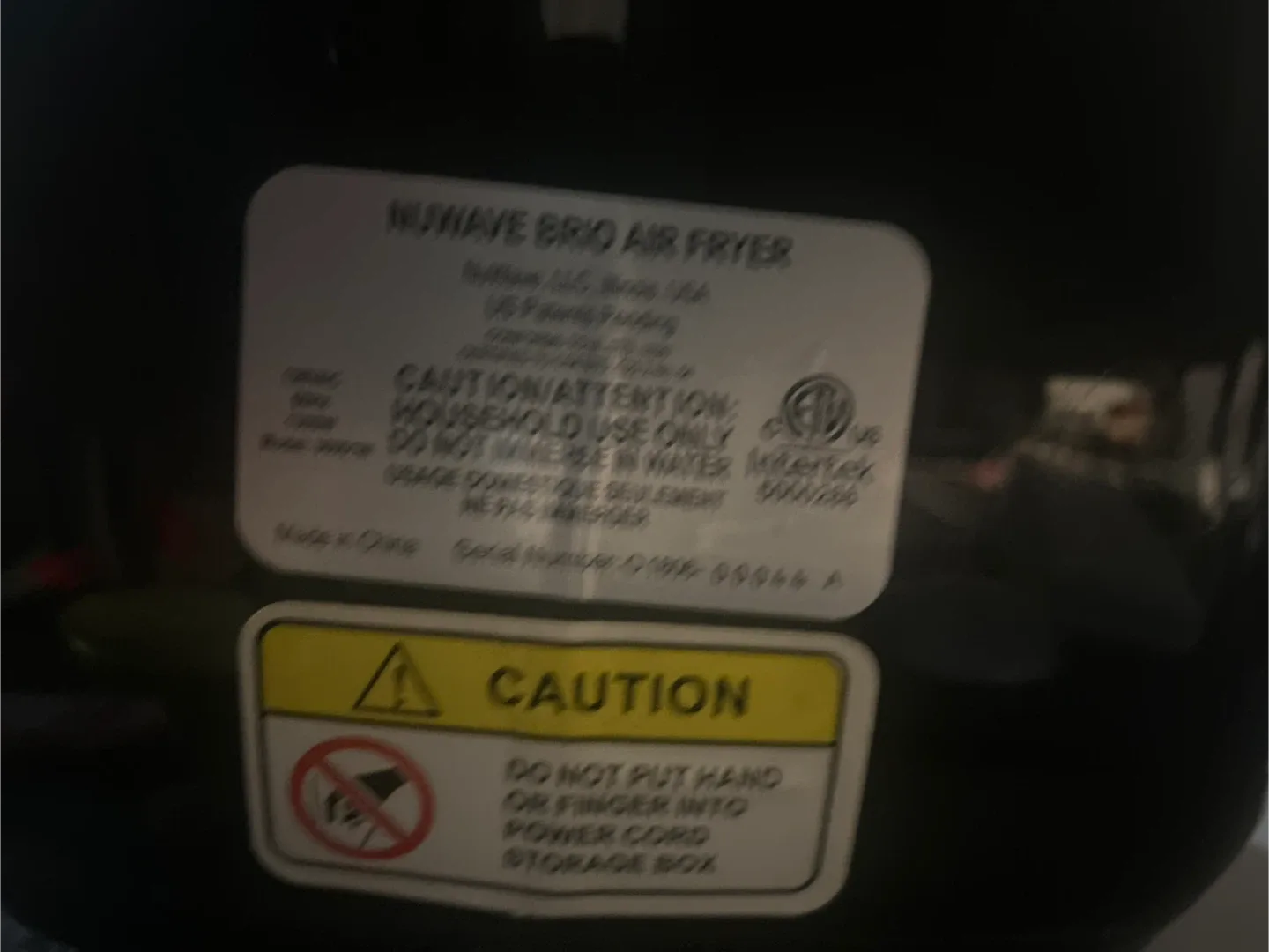 NuWave Brio Air Fryer image indicator(3)