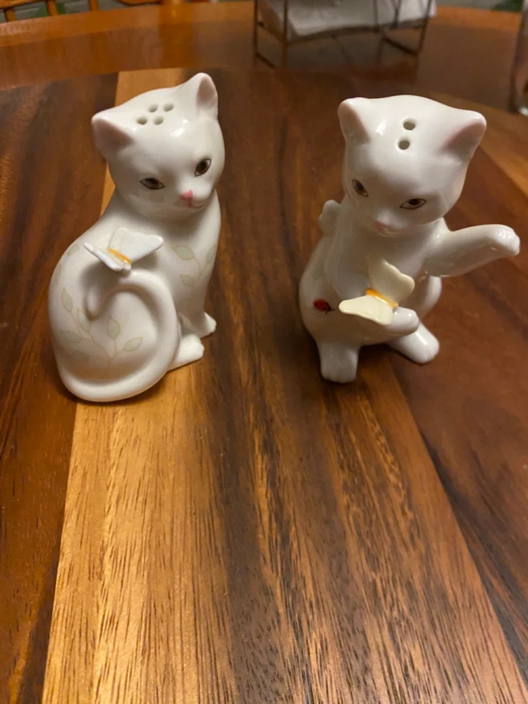 Lenox Butterfly Meadow Cat Salt & Pepper Shakers thumbnail