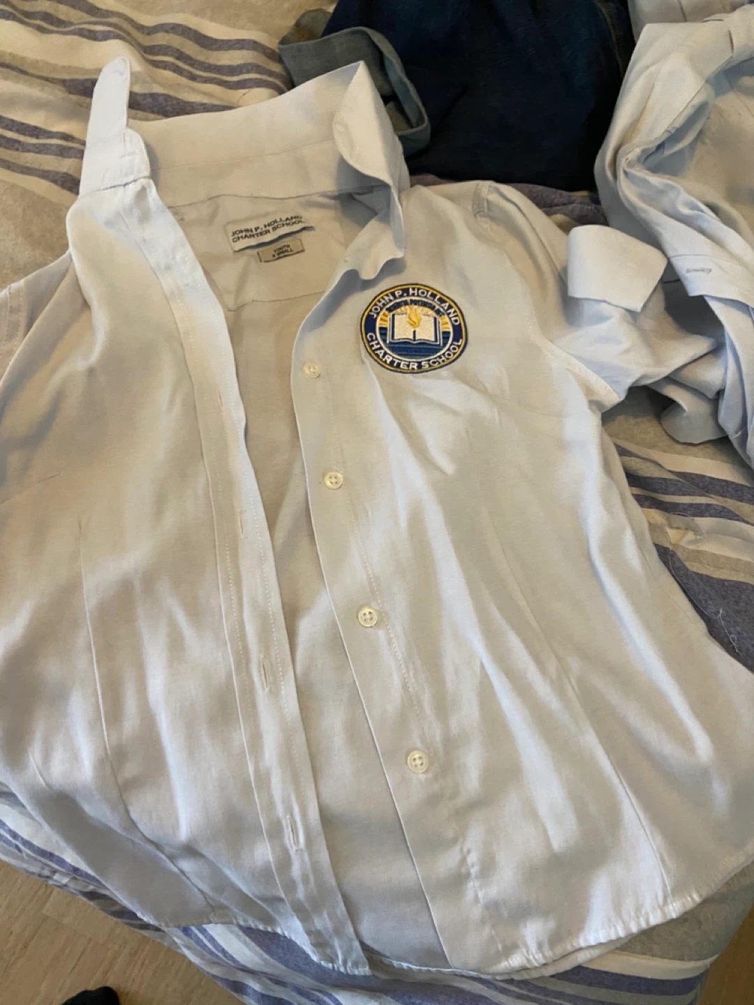 John P. Holland Charter School Uniform Shirt
