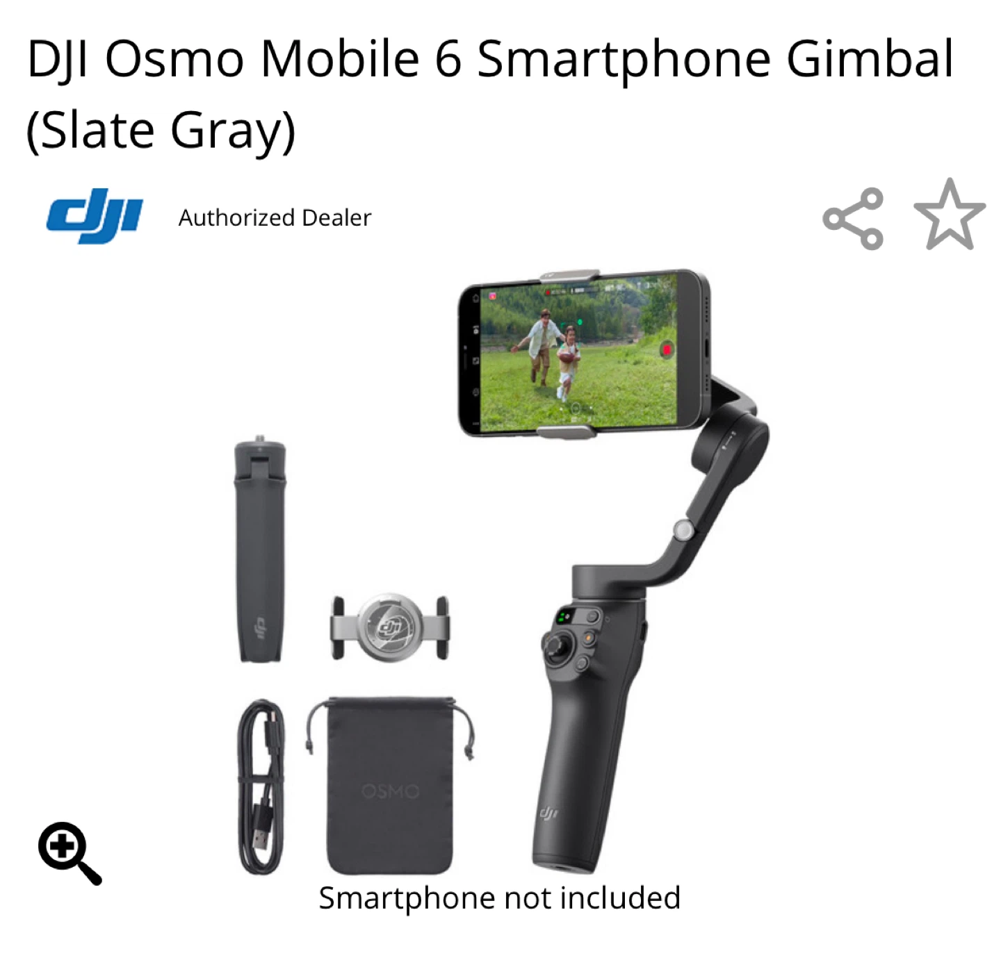 DJI Osmo Mobile 6 Smartphone Gimbal Stabilizer